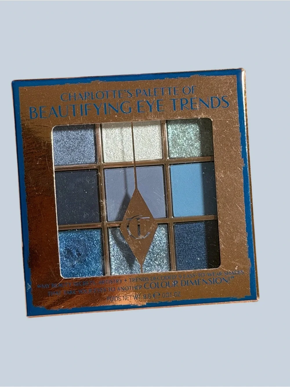 Charlotte Tilbury Blue Color Eyeshadow in DENIM DIMENSION -Limited Edition!!